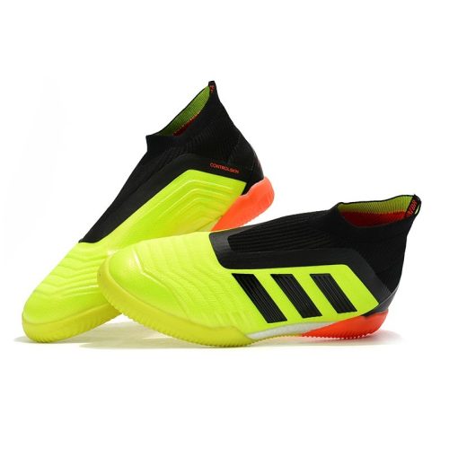 adidas Predator Tango 18+ IC fodboldstøvler - Gul Sort_2.jpg
